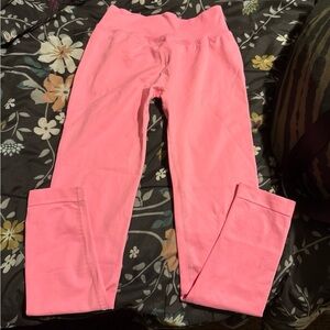 Pink Scrunch Butt Leggings Size S
